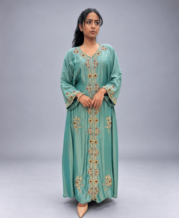 Haniya Kaftan Sea Green