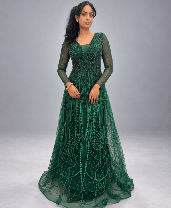 Jayhan Gown Emerald