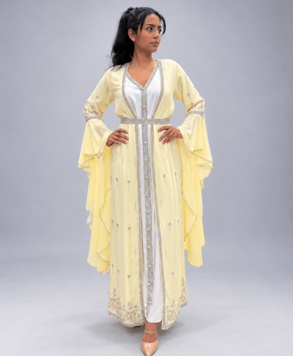 Morrocan Kaftan Lemon