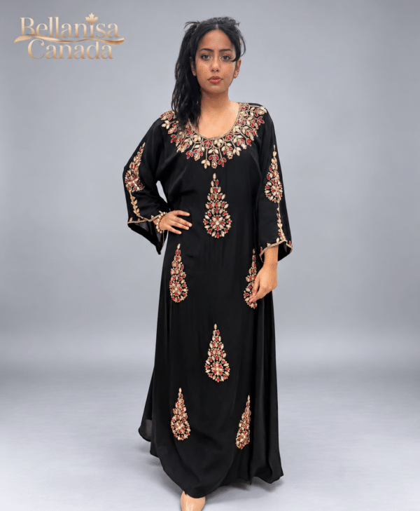 Neela Kaftan Black