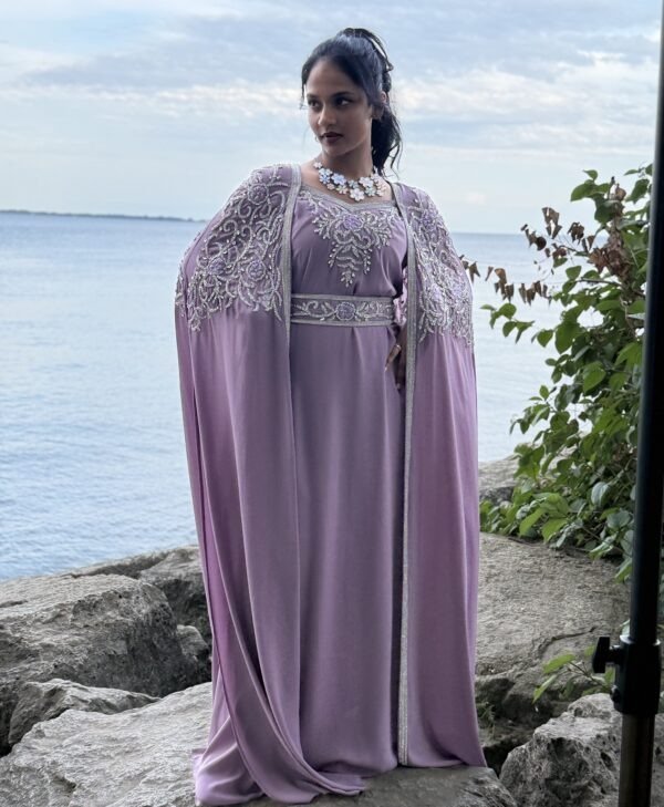 Morrocan Kaftan One Piece Purple