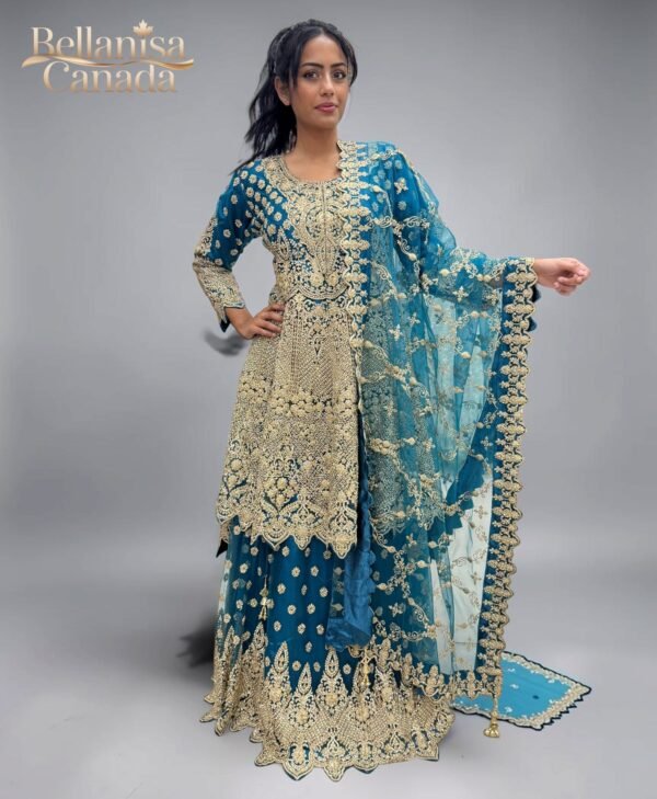 Zardosi Bridal Turquoise