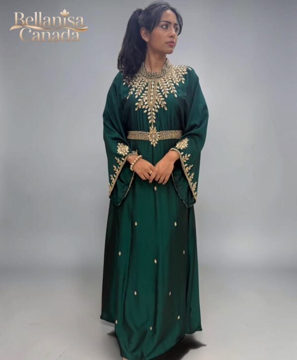 Nasha Emerald Kaftan