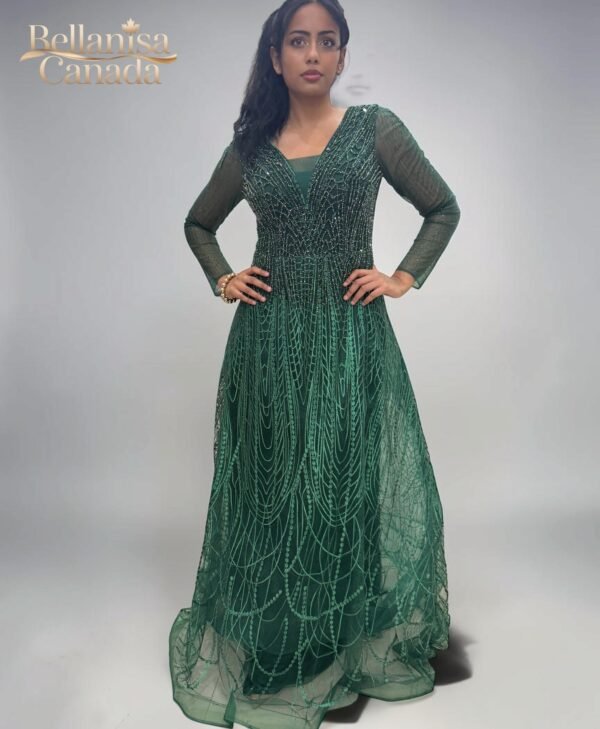 Jayhan Gown Emerald